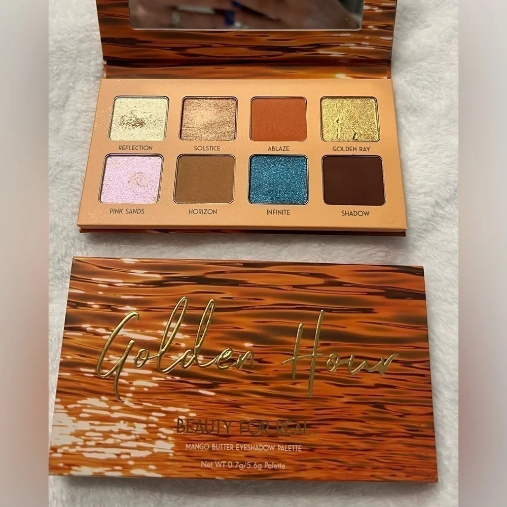Beauty For Real Golden Hour Mango Butter Palette, BN